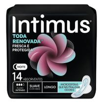 Absorvente Intimus Toda Renovada Noite Suave Longo 14 Unidades Absorvente Intimus Toda Renovada Noite Suave Longo 14 Unidades