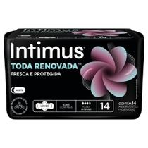 Absorvente Intimus Toda Renovada Noturno Suave 14 Unidades