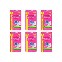 Absorvente Intimus Tripla Proteçao Com16 Seca Com Abas - 6Un