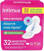 Absorvente intimus tripla protecao seca c/32