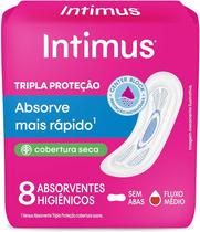 Absorvente Intimus Tripla Proteção Sem Abas 8und