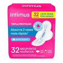 Absorvente Intimus Tripla Proteção Suave c/Abas 32 unidades