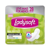 Absorvente Ladysoft Normal Suave com Abas 28un