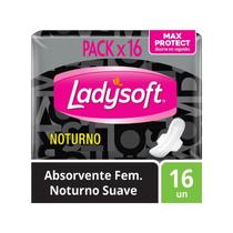 Absorvente Ladysoft Noturno Suave com Abas 16 Unidades Leve mais Por menos