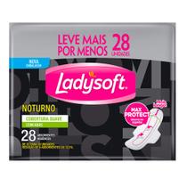 Absorvente Ladysoft Noturno Suave Com Abas Com 28 Unidades Absorvente Ladysoft Noturno Suave Com Abas Com 28 Unidades