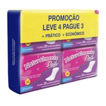 Absorvente Leve 4 Pague 3 Protetor Diário Naturalmente Daily