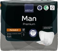 Absorvente Masculino Abena Man - Formula 2 - 15 Unidades