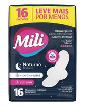 Absorvente Mili Noturno com 16