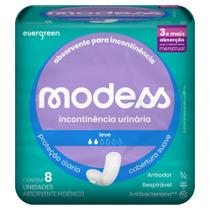 Absorvente Modess Incontinência Leve 8un