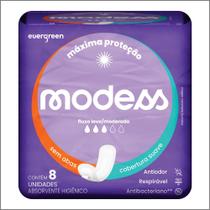 Absorvente Modess Malha Suave sem Abas 8un Absorvente Modess Malha Suave sem Abas 8un