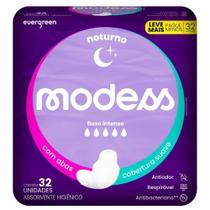 Absorvente Modess Noturno Com Abas Suave Com 32 Unidades Absorvente Modess Noturno Com Abas Suave Com 32 Unidades