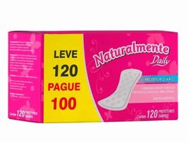 Absorvente Naturalmente Daily Protetor Diário 120 Unidades Absorvente Naturalmente Daily Protetor Diário 120 Unidades