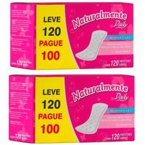 Absorvente Naturalmente Daily Protetor Diário 240 Unidades Absorvente Naturalmente Daily Protetor Diário 240 Unidades