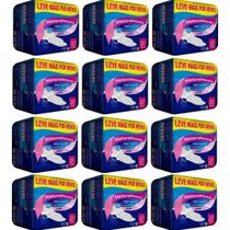 Absorvente Naturalmente Gel Kit 12 Pacotes com 8 Unid Mais Conforto e Proteção Fluxo Moderado Absorvente Naturalmente Gel Kit 12 Pacotes com 8 Unid Mais Conforto e Proteção Fluxo Moderado