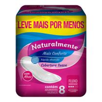 Absorvente Naturalmente Mais Conforto Suave Sem Abas 8 Unidades Leve Mais Por Menos Absorvente Naturalmente Mais Conforto Suave Sem Abas 8 Unidades Leve Mais Por Menos