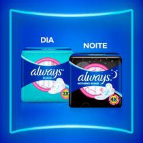 Absorvente Noturno Always Noites Tranquilas c/ Abas 48un. Absorvente Noturno Always Noites Tranquilas c/ Abas 48un.