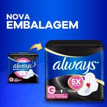 Absorvente Noturno Always Noites Tranquilas Suave com Abas 32 Unidades