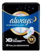 Absorvente Noturno Always Noites Tranquilas Suave XG
