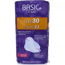 Absorvente Noturno com Abas Basic + Care 30 Unidades Absorvente Noturno com Abas Basic + Care 30 Unidades