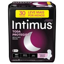 Absorvente Noturno Intimus Seca com Abas 30 Unidades Absorvente Noturno Intimus Seca com Abas 30 Unidades