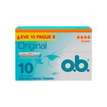 Absorvente O.B. Jonhson&Johnson 10 Unidades