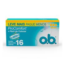 Absorvente Ob Procomfort Tamanho Médio 16 Und