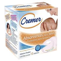 Absorvente p/ Seios 12 unidades - Cremer Absorvente p/ Seios 12 unidades - Cremer