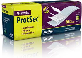 Absorvente Para Incontinência, Pós Parto e Pós Operatório com 20 Protsec
