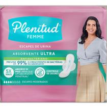 Absorvente para Incontinência Urinária Leve a Moderada Ultra com 8 Unidades Plenitud Femme - PLENITUDE