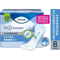 Absorvente para Incontinência Urinária Tena Lady Discreet Extra 8 unidades