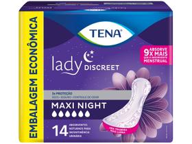 Absorvente para Incontinência Urinária Tena Lady Discreet Maxi Night 14 Unidades