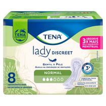 Absorvente para Incontinência Urinária Tena Lady Discreet Normal 8 Unidades