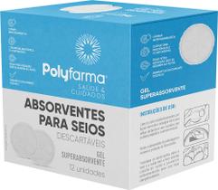 Absorvente para Seio Amamentação Polyfarma 30 unidades