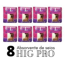 Absorvente Para Seios Descartáveis 8 Pacotes 30 Un. - Hig Pro Absorvente Para Seios Descartáveis 8 Pacotes 30 Un. - Hig Pro