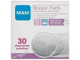 Absorvente para Seios MAM Breast Pads 30 Unidades - Tam. Único