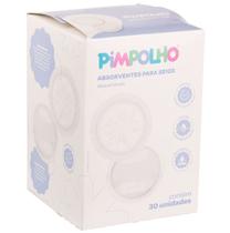 Absorvente para seios pimpolho descartaveis com 30 unidades
