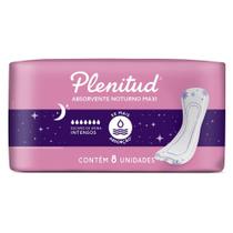 Absorvente Plenitud Femme Noturno Escapes Moderados a Intensos de Urina 8 Unidades