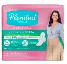 Absorvente Plenitud Femme P/ Incontinência Urinária - 8 unid