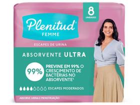 Absorvente Plenitud Femme Ultra sem Abas - 8 Unidades