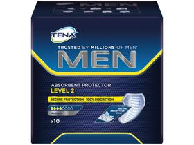 Absorvente Protetor Masculino Tena Men Active Fit 10 Unidades