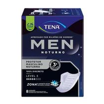 Absorvente Protetor Masculino Tena Men Level 3 Noturno 8 Unidades Absorvente Protetor Masculino Tena Men Level 3 Noturno 8 Unidades