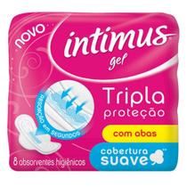 Absorvente sem abas intimus gel c/8 suave - Sem marca Absorvente sem abas intimus gel c/8 suave - Sem marca