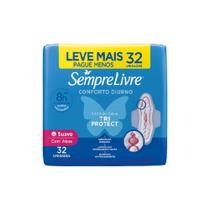 Absorvente Sempre Livre Abas Adapt Plus Suave 32un Leve Mais Pague Menos