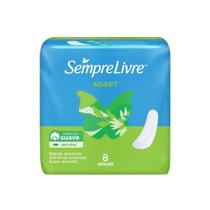 Absorvente Sempre Livre Especial Sem Abas Suave Adapt com 8un