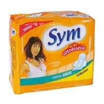 Absorvente Sym 360º Ação Ultra Seca Cobertura Seca Com Abas Leve 16 Pague 14 - Santher Absorvente Sym 360º Ação Ultra Seca Cobertura Seca Com Abas Leve 16 Pague 14 - Santher