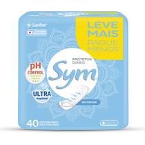 Absorvente Sym Protetor Diário Sem Perfume 40 Unidades