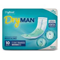 Absorvente Urinário Masculino (DRYMAN) - Pacote com 10 Unidades