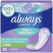 Absorventes Diários Always Daily Protect Longo 92 Unidades