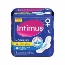 Absorventes intimus com abas 8 unid - UTENSILIOS