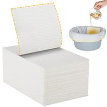 Absorventes para Comadre 90 Unidades Alta Absorção Tamanho Universal Comadre de Cabeceira Vaso Portátil Cadeira Sanitária